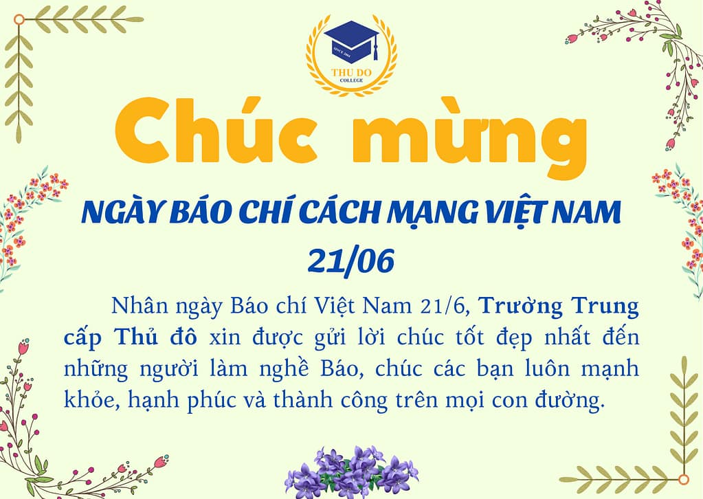 chúc mừng ngày nhà báo cách mạng việt nam ✾